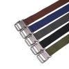 Men's Nylon Fabric Belt Belt with Double Ring Alloy Buckle,Men,Uni size,woven fabric【Packaging without Words】_201710838