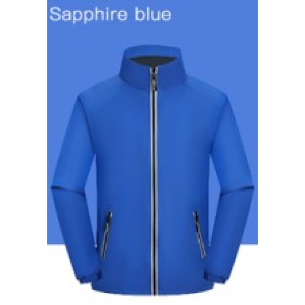 Tech Solid Color Waterproof Windproof Padded Rush Jacket Jacket,100% polyester fiber,Couples,L-XXXXL,Long sleeve【Packaging without Words】_201653666_hd