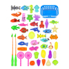 45 Piece Fishing Set,With a magnet,Plastic【English Packaging】_P02029077_2_m