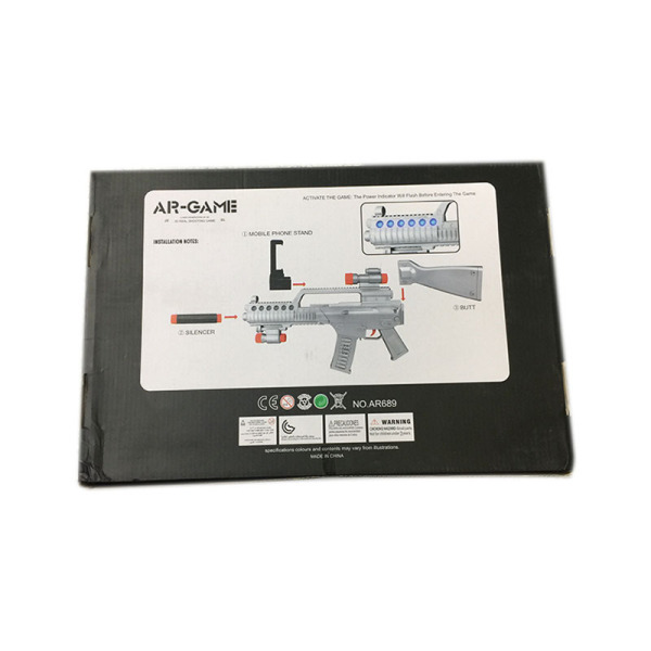 AR gun Pattern Pistol
 Solid color Plastic【English Packaging】_200225727_hd