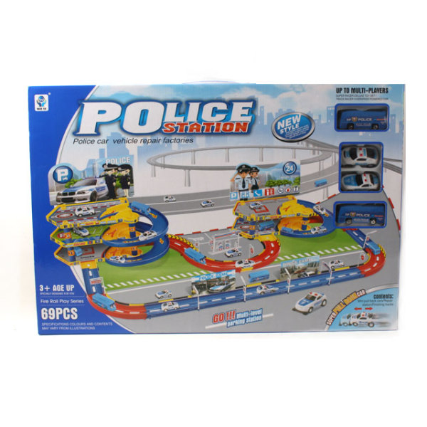 parking set Pull Back Police Plastic【English Packaging】_100666130_hd