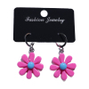 12PCS Resin 8-piece Flower Earrings,resin【English Packaging】_201349016