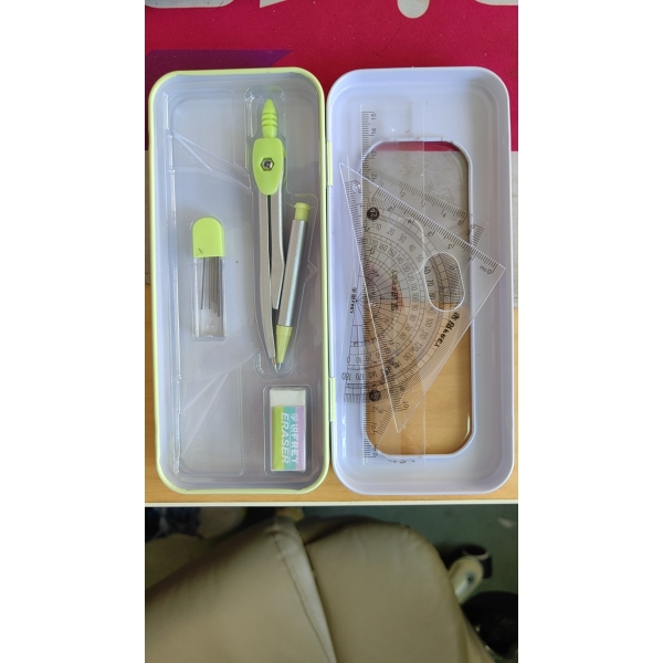 Student Exam Stationery Compass Set 【 17.5 * 7.5 * 2CM 】