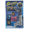 Gun with police license, target, compass, humanoid target,Plastic【English Packaging】_P02411147_2_m