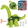 DIY Disassembly Brachiosaurus,Plastic【English Packaging】_201819554