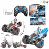 Spray three wheel stunt motorcycle with USB 2 colors,Remote Control,Three-wheel,Lights,Music,IC without language,Remote controller excludes batteries,toy includes batteries,Non-transparent wheels,Plastic【English Packaging】_P02998048_2_m