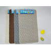 Solid Color Rectangular Antique Coin Bathroom Non-Slip Mat,Mix color,Plastic【Packaging without Words】_P02908441_2_m