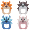 Elephant Baby Teething Silicone Teether [9.5*8.0CM,Mix color,Silica gel【Packaging without Words】_P02886843_8_m