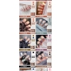 24pcs Nail Art Pads with Glue,смола【Упаковка на английском языке】_201109834