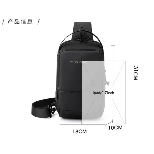 Leisure multifunctional casual sports crossbody bag