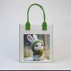 0.3mm large capacity open cartoon felt tote bag,one colour only【Packaging without Words】_201600086