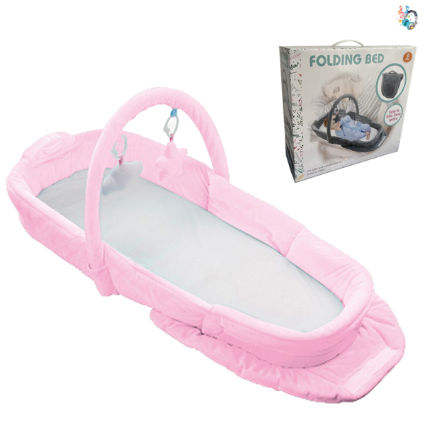 Baby music vibrating folding bed