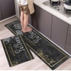 Kitchen specific floor mat set,one colour only,Textile【Packaging without Words】_201870619