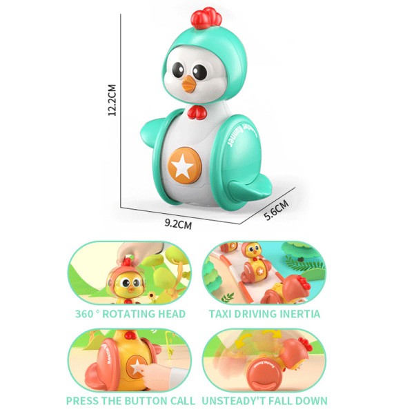 Moe Цыпленок не падает Baby Puzzle Early Learning Toys 3 Colors