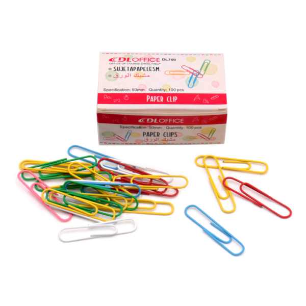 Colored paper clips