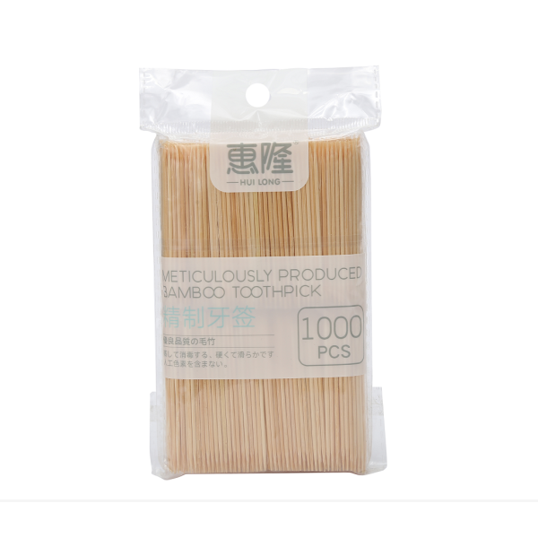 1000 Fine Toothpicks,one colour only,Bamboo fiber【Chinese English  Packaging】_201613033_hd