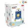 RealisticRocket piggy bank Lights Sound Music English language IC Can save money
 Plastic【English Packaging】_P02250630_4_m