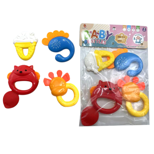 4pcs Rattles