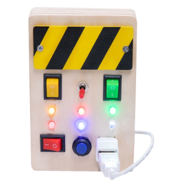 Traffic light busy board