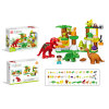 58(pcs)Dinosaur Land Puzzle Block Set,Plastic【English Packaging】_201664307_1_m