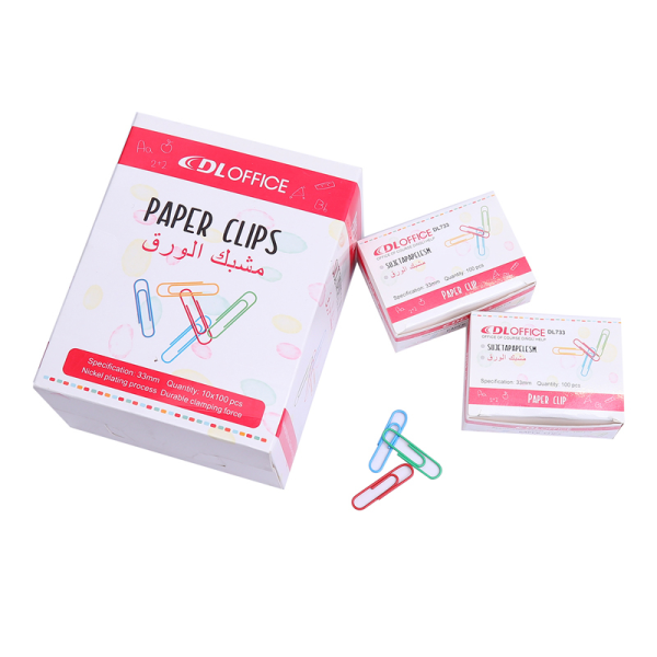 Colored paper clips