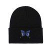 Butterfly decoration/winter hat Unisex 56-58CM 100% acrylic 【English Packaging】_P02601052_6_m