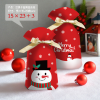 50PCS 15*23 Christmas Snowman Candy Bag,Almond Cookies / Macaroni Packaging,one colour only,Plastic【English Packaging】_P02568303_8_m