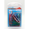 Plastic-coated paper clip 50mm,one colour only,Metal【English Packaging】_201647486