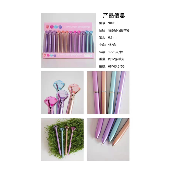 48PCS Ballpoint Pen Mixed Colors [Packed in English].