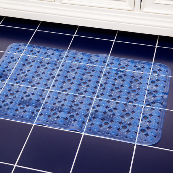 Bathroom Anti-slip Mat Monochrome Clear [No Text Packaging