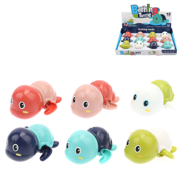 12PCS Плавающая черепаха [PP] Заводная игрушка пластик【Упаковка на английском языке】_200847837_hd