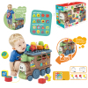 19 (pcs) train soft rubber building block set,Plastic【English Packaging】_201801749