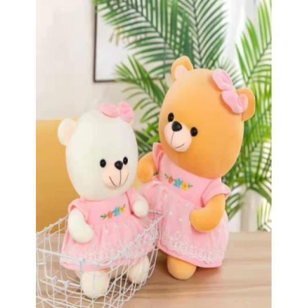 22CM Saree Bear Mixed Colors,Polyester fiber【Packaging without Words】_201238403_hd