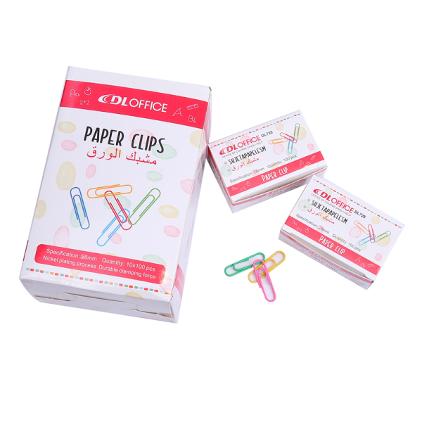 Colored paper clips