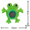 Pinch and Play Cartoon Animal Plush Release and Stress Relief Doll Ball - Little Frog,Plush【English Packaging】_201898553