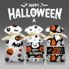 50PCS 15*23 Halloween Spooky Trio Candy Bags,Almond Cookies / Macaroni Packaging,Multiple styles,Plastic【English Packaging】_P02568303_6_m