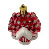 4PCS Рождественский снежный домик,Только один вид,пластик【Упаковка без надписей】_201387350