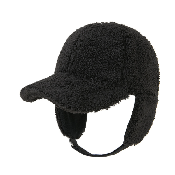 Shake Fleece Ear Protection Plush Duck Tongue Hat [56-60]