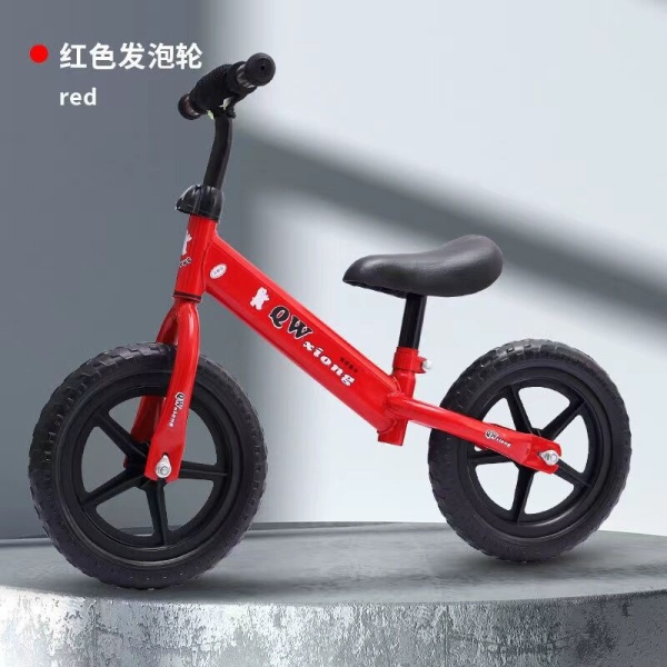 12 inch children's footless balance bike,Scooter,2 wheels,one colour only,Metal【Packaging without Words】_201706263_hd