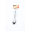 Stainless Steel Plaid Patterned Large Serving Spoon,one colour only,Metal【English Packaging】_P02693323_5_m