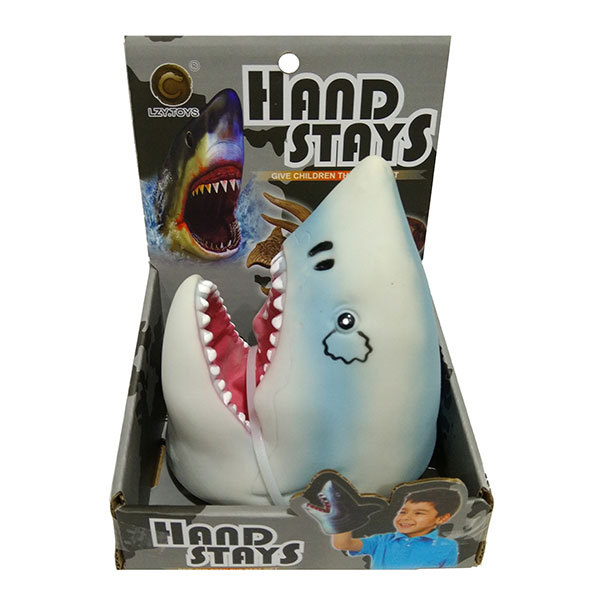 Shark figurine Gloves doll Animal Plastic【English Packaging】_200437896_hd