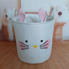 Children's cartoon fabric folding storage basket 【 35 * 35CM 】,one colour only,Textile【Packaging without Words】_201897771