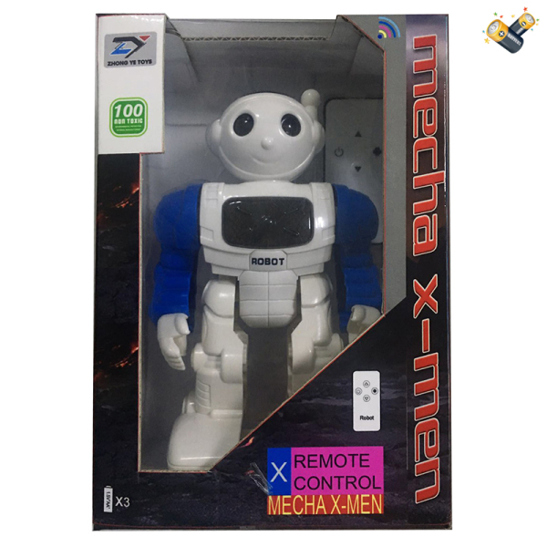 robot Remote Control 2 directions Remote controller includes batteries,toy excludes batteries Plastic【English Packaging】_200150502_hd