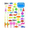 45 Piece Fishing Set,With a magnet,Plastic【English Packaging】_P02029077_6_m