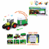 Farmer livestock transport vehicle Inertia Lights Sound Music English language IC With battery Plastic【English Packaging】_200539212