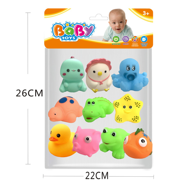 10pcs Эмалированная игрушка