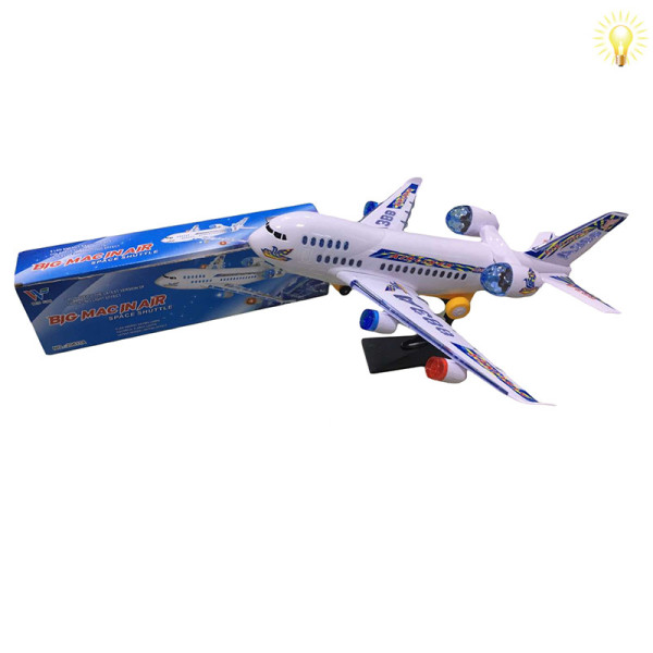 plane Electric Universal Passenger plane Electric energy Lights Plastic【English Packaging】_200241250_hd