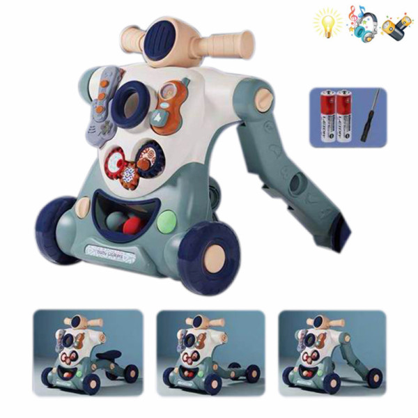 3-in-1 Walker Blue