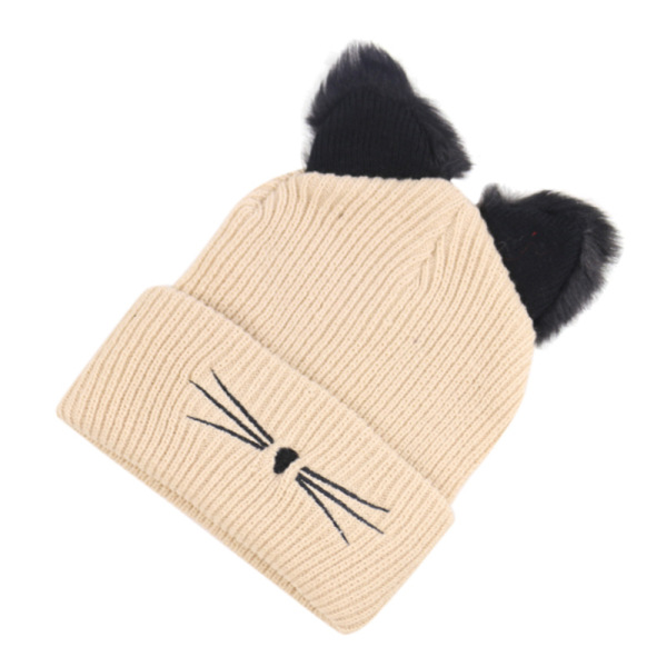 Cat Ears Knit Hat