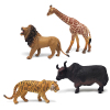 4 (pcs) painted wild animals,Plastic【English Packaging】_P03041474_7_m